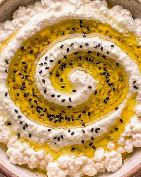 Cottage Cheese with Black Seeds