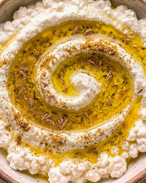Cottage Cheese with Cumin